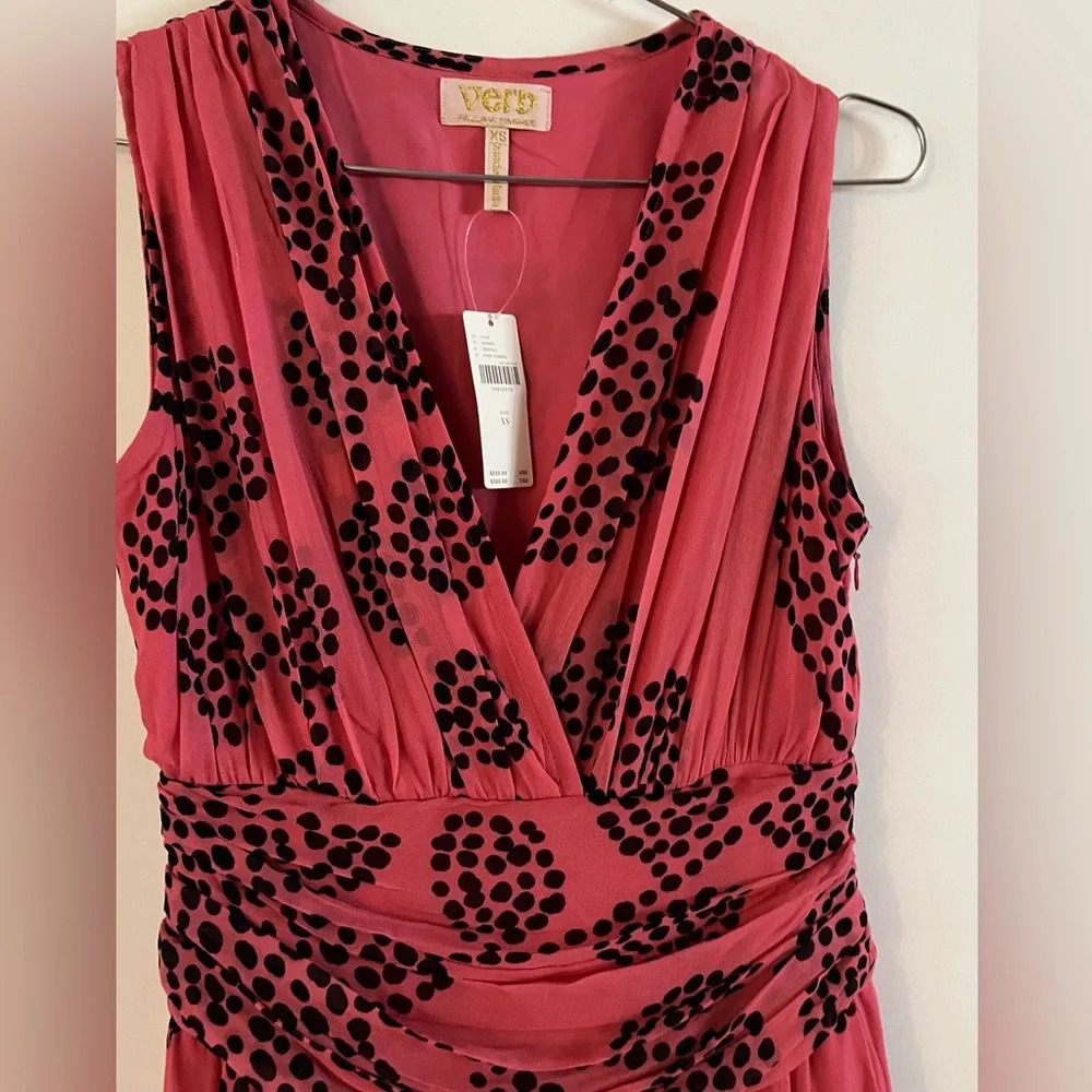 Anthropologie Verb by Pallavi Singhee V-Neck Ombre Maxi Dress - Picture 4 of 8